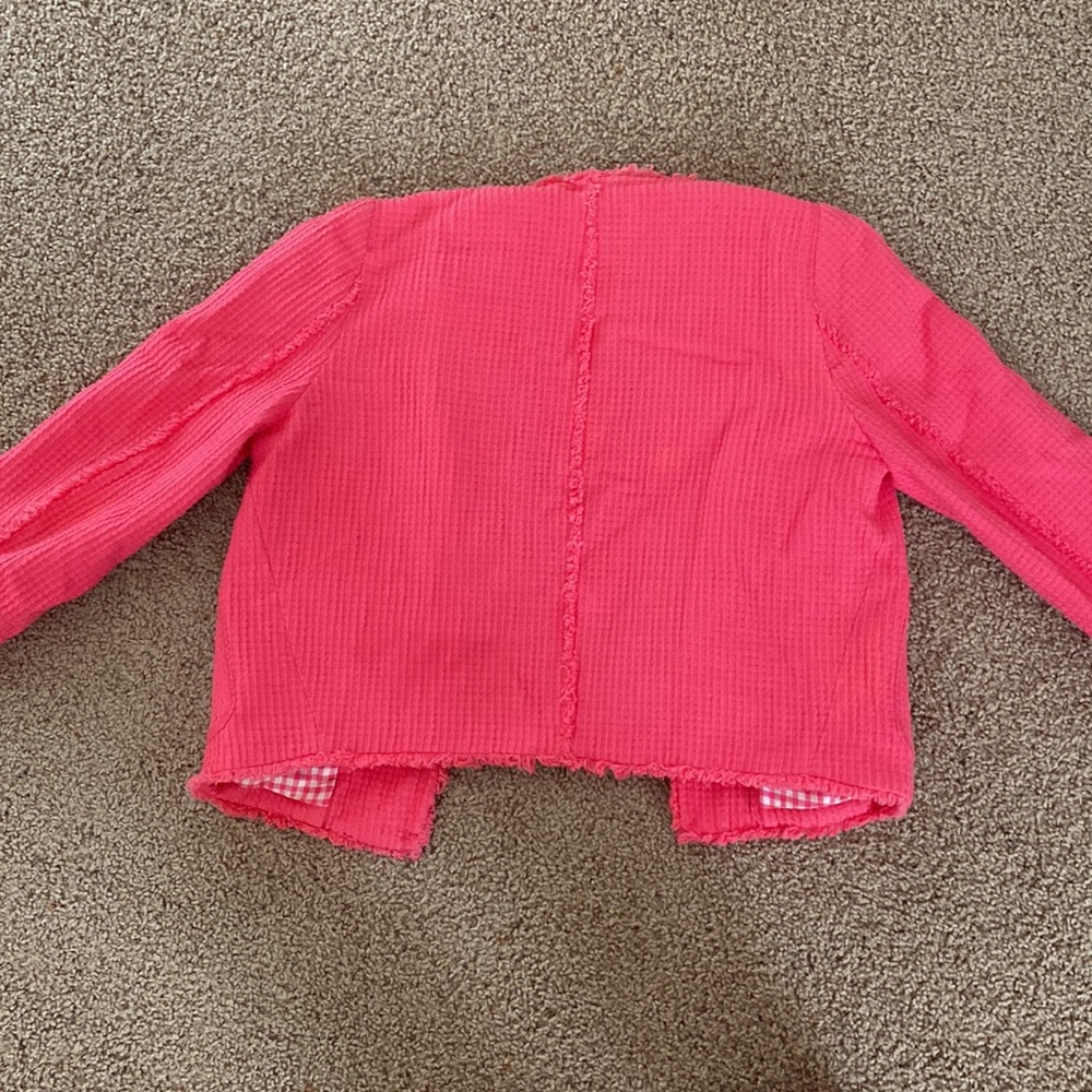 Tweed pink blazer - Picture 3 of 4
